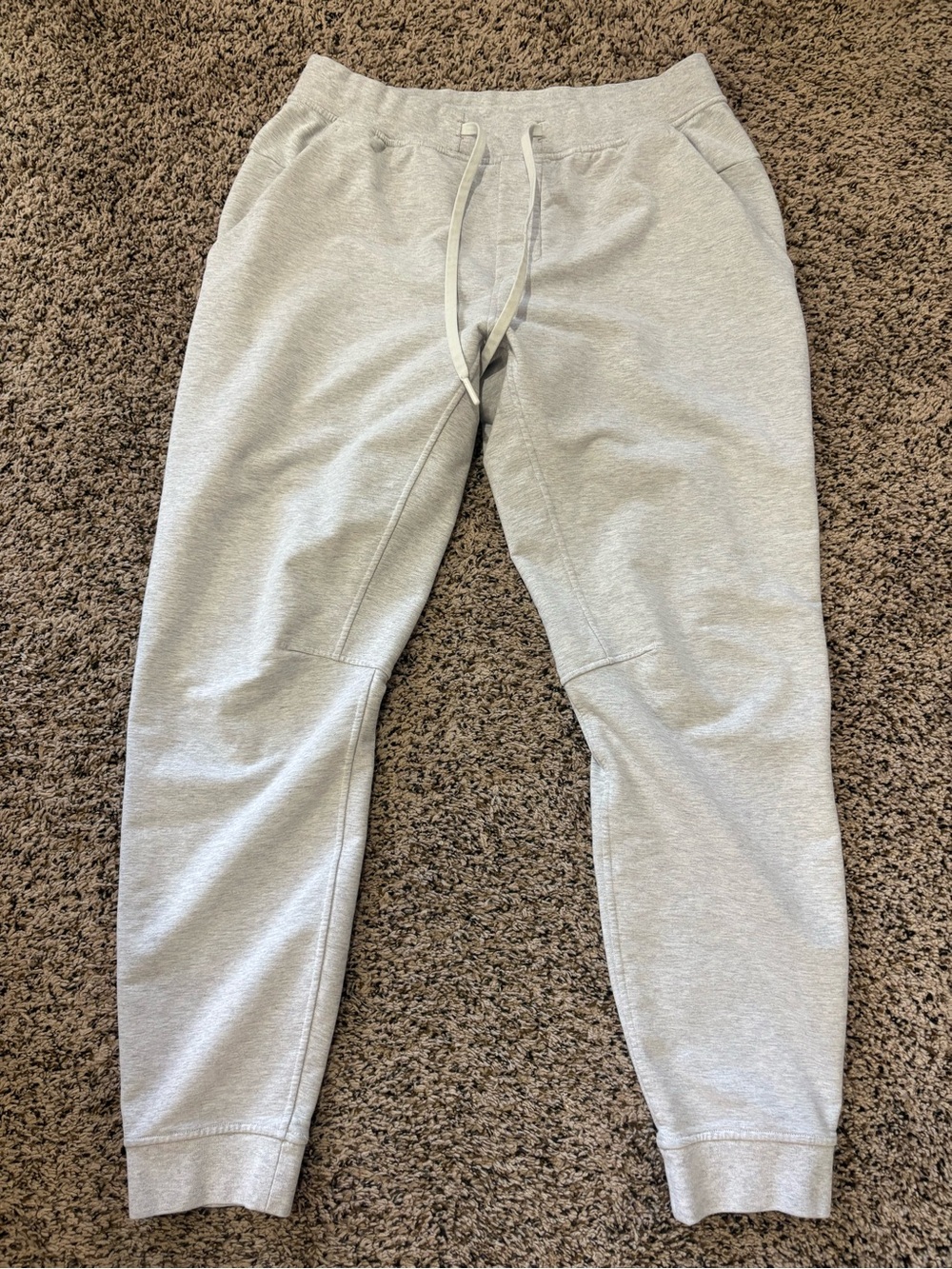 lululemon Light Gray Men's Jogger Sweatpants
